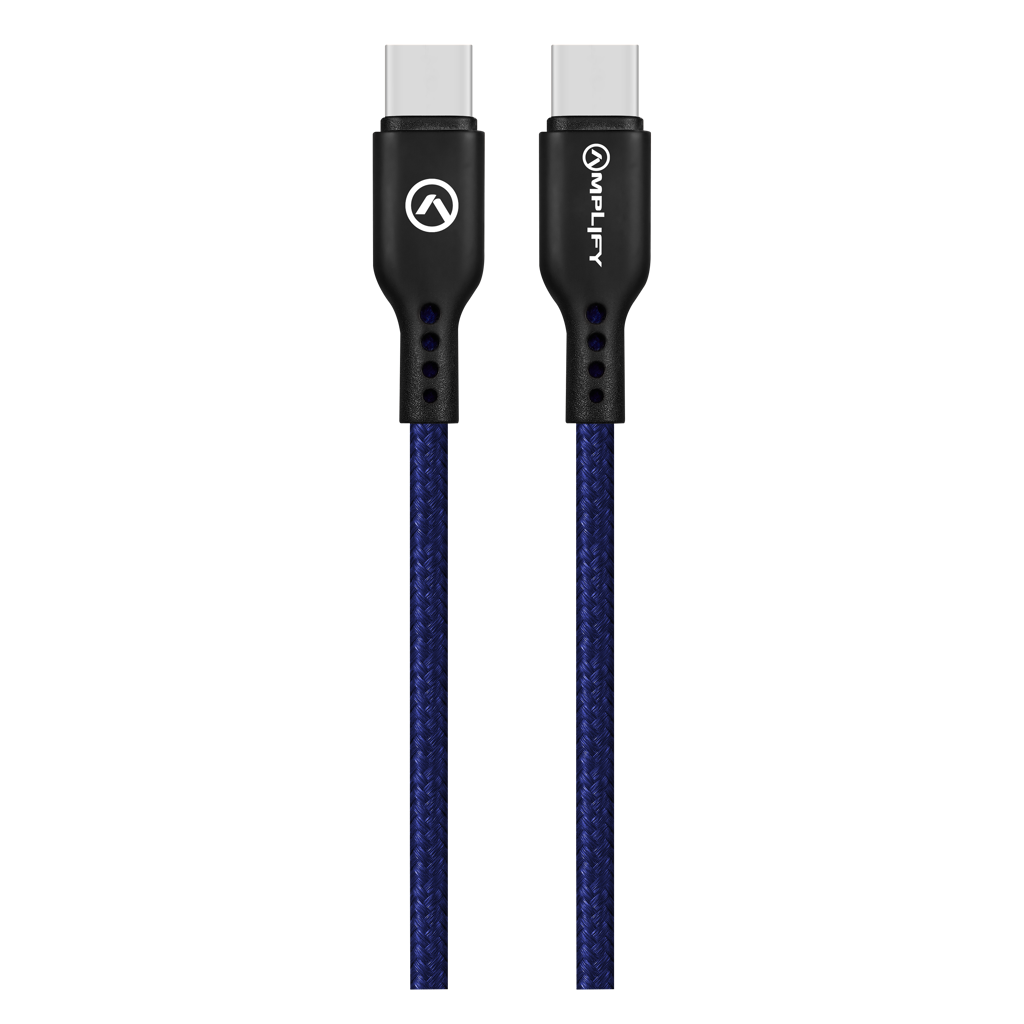 Amplify Type C to Type C cable for Pep - Blue