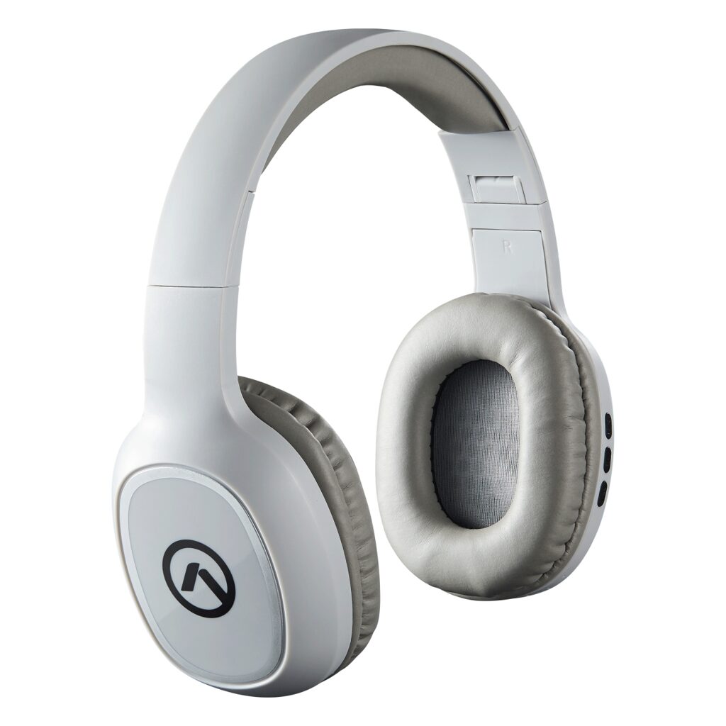 Amplify Paired series - Grey Headphone with Black Cushioning - Earphone in Silver